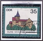 Stamps Germany -  Burg Schwarzenbeg