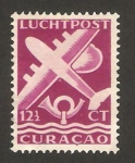 Stamps America - Curaçao -  70 - trompeta de correos y avión