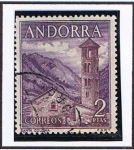 Stamps Andorra -  Santa Coloma