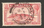 Stamps Gibraltar -  george V, la roca de Gibraltar