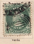 Stamps : America : Chile :  Colon Ed 1867