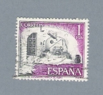 Stamps Spain -  Prisión de Cervantes (repetido)