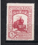 Stamps Spain -  Edifil  471  XI  Congreso internacional de Ferrocarriles   