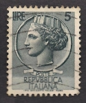Stamps Italy -  Moneda SIRACUSA.