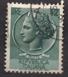 Stamps : Europe : Italy :  Moneda SIRACUSA.