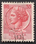 Sellos de Europa - Italia -  Moneda SIRACUSA.