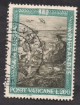 Stamps : Europe : Vatican_City :  "La pesca milagrosa de los Peces" de Rafael.