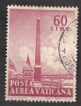 Sellos del Mundo : Europa : Vaticano : Obelisco Santa María la Mayor.