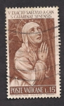 Stamps Vatican City -  Santa Catalina de Siena