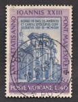 Sellos del Mundo : Europa : Vaticano : Iglesia de San Carlo al Corso, Roma,