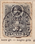 Stamps : America : Chile :  Colon Ed 1877