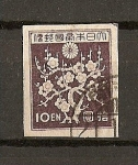 Stamps Japan -  Flor de ciruelo