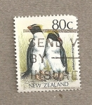 Stamps New Zealand -  Pinguinos