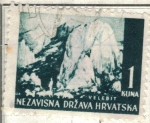 Stamps Croatia -  pi CROACIA velebit 1 kuna