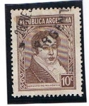 Stamps Argentina -  Bernardino Rivadavia