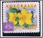 Stamps Australia -  Hibertia Scandens