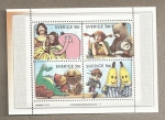 Stamps Sweden -  50 años TV para niños en Suecia