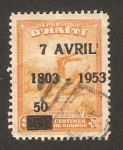 Stamps America - Haiti -  150 anivº de la muerte de toussaint louverture