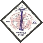 Stamps Haiti -  exposición internacional de seattle