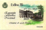 Sellos del Mundo : Europa : Espaa : EXPOSICION FILATELICA NACIONAL.  EXFILNA 85