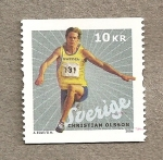 Stamps Europe - Sweden -  Christian Olsson