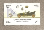 Stamps Egypt -  Coche de época