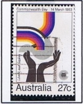 Stamps Australia -  Manos