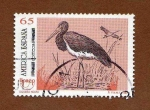 Stamps : Europe : Spain :  1993. Cigüeña Negra