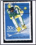 Stamps Australia -  Esqui
