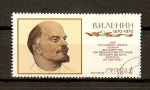 Stamps : Europe : Russia :  Centenario del nacimiento de Lenin