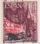 Stamps Spain -  Cudillero