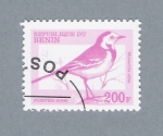 Stamps : Africa : Benin :  Pajarito