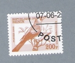 Stamps : Africa : Benin :  Pajarito