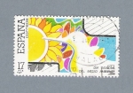 Stamps Spain -  Día mundial del medio ambiente (repetido)