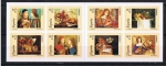 Stamps Spain -  Edifil  3925 C  La musica   Carne de 8 sellos 