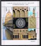 Stamps : Europe : Spain :  Edifil  MP. 80  Patrimonio Mundial.  Paisaje Cultural de Aranjuez y Arte Mudéjar de Aragón. Miniplie