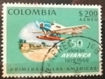 Stamps : America : Colombia :  Avianca