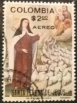 Stamps Colombia -  Santa Teresa de Jesús