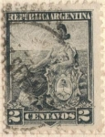 Stamps Argentina -  ARGENTINA 1899-1903 2r