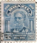 Stamps America - Brazil -  BRASIL 1906 (RHM140) Alegorias Republicanas - Deodoro 200r