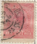 Stamps Brazil -  pi BRASIL rojo 100 2