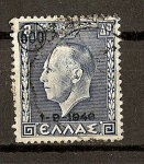 Stamps Greece -  Referendum a favor del retorno del rey  Jorge