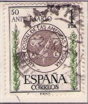 Sellos de Europa - Espa�a -  1462-Aniversario Unión Postal
