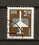 Stamps Germany -  RDA (DDR) / Correo Aereo