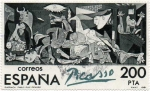 Stamps Spain -  EL GUERNICA EN ESPAÑA