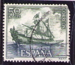 Stamps Spain -  Marina española 1602