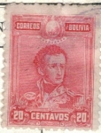 Stamps Bolivia -  pi BOLIVIA 20c