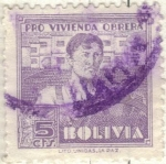 Stamps Bolivia -  pi BOLIVIA pro vivienda obrera 5c