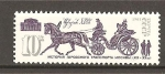 Stamps Russia -  Retrospectiva de transportes moscovitas.