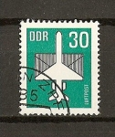 Stamps Germany -  RDA (DDR) / Correo Aereo